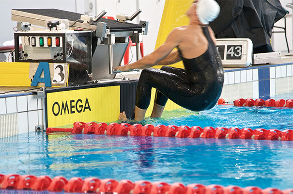 Amsterdam Institute of Sport Science - foto zwemmer