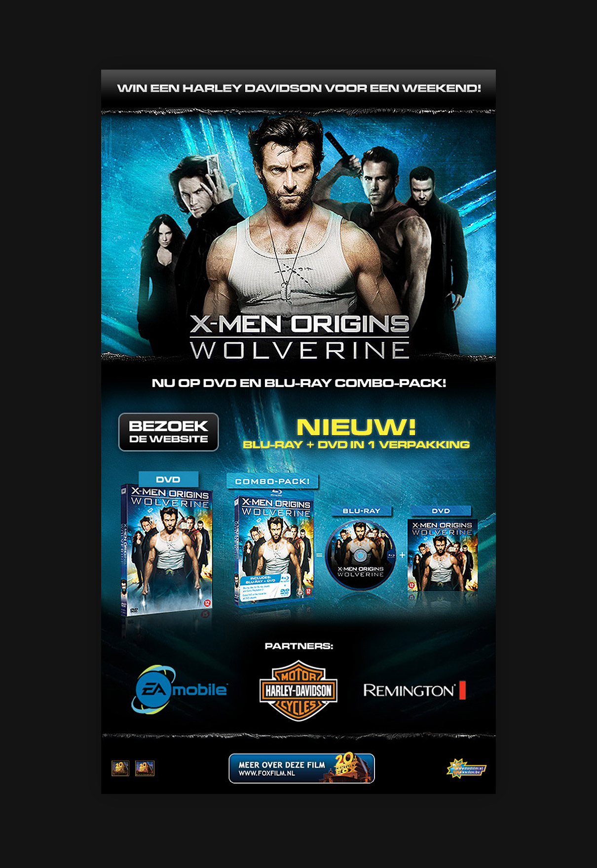 X-Men Origins Wolverine - Nieuwsbrief